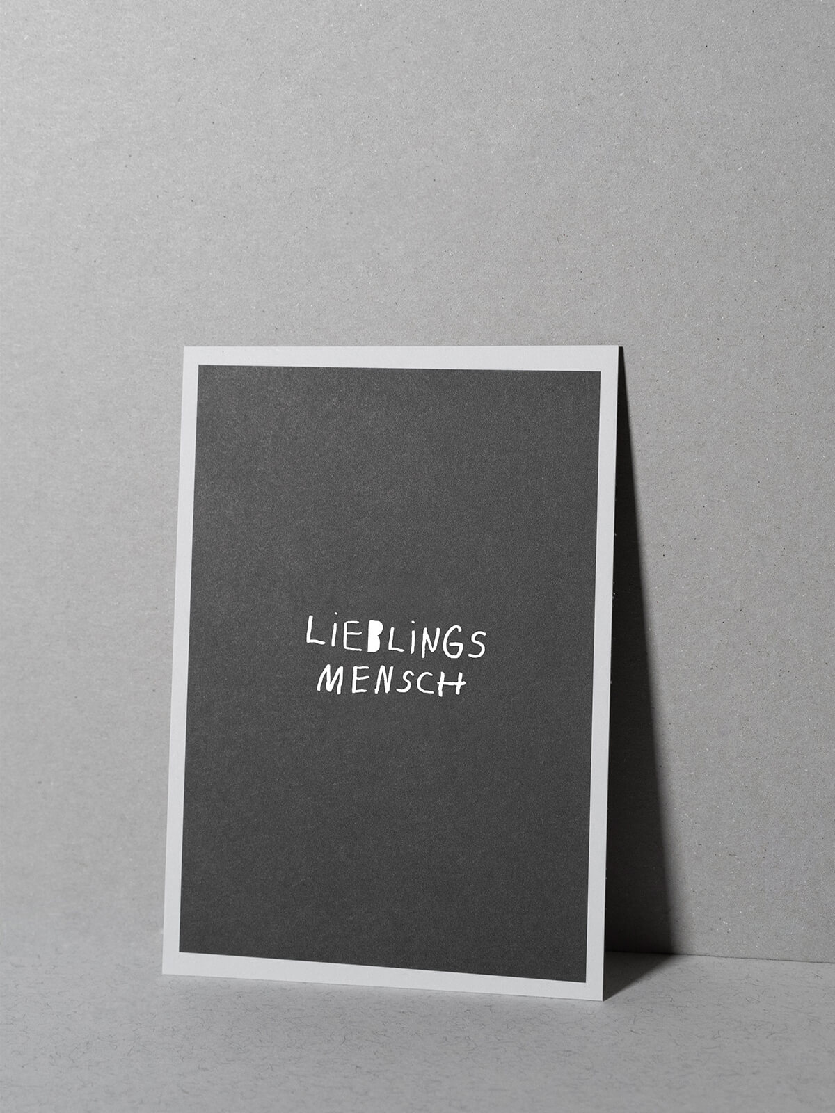 Postkarte "Lieblingsmensch" von MARI&ANNE